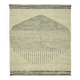 Handmade Tribal Decorative 267 cm x 305 cm Beige Wool Carpet