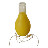 Old decorative bottle lamp vintage bottle lamp 70s