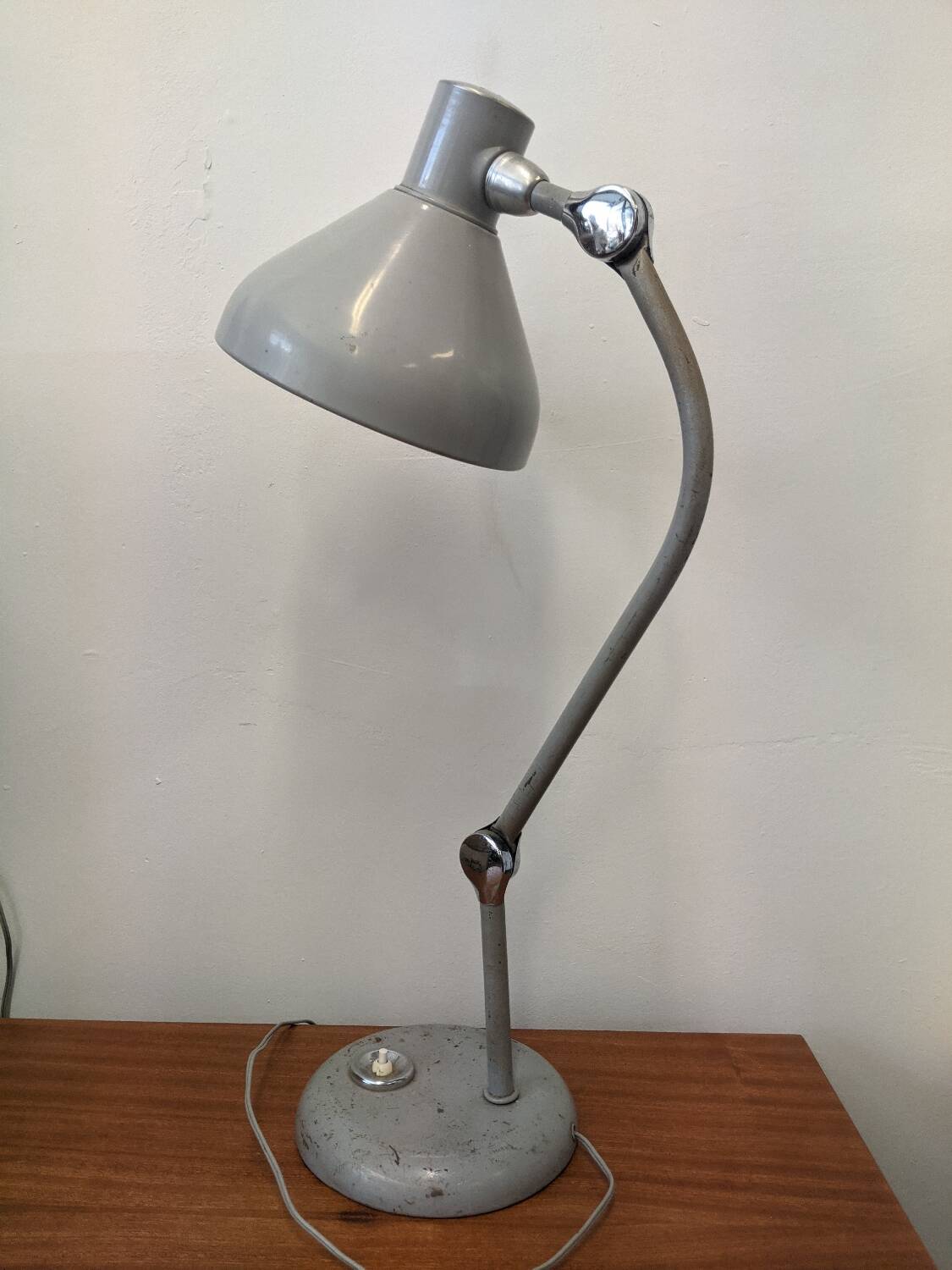 Vintage Jumo workshop lamp