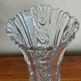 Moulded glass vase Italy