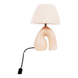 'Opposite' Table Lamp - Satin Cream