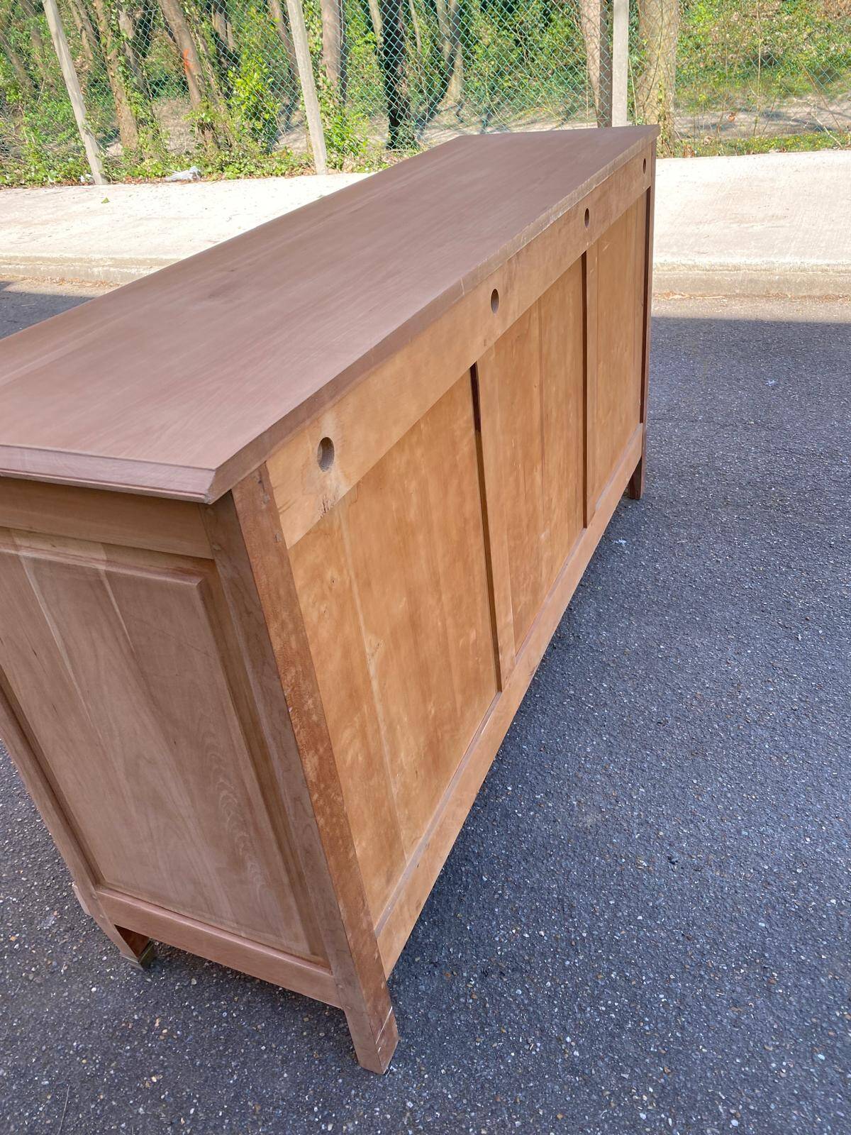 Louis XVI Imperial Sideboard in Solid Oak 190cm