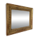 Petit miroir en bois stuqué et doré d’époque Restauration