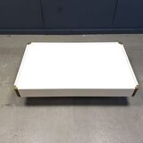 Vintage coffee table attributed to Willy Rizzo, 1970s.