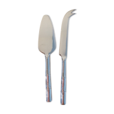 Pelle à foie gras et couteau à fromage