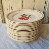 Badonviller service Germaine 6 flat plates