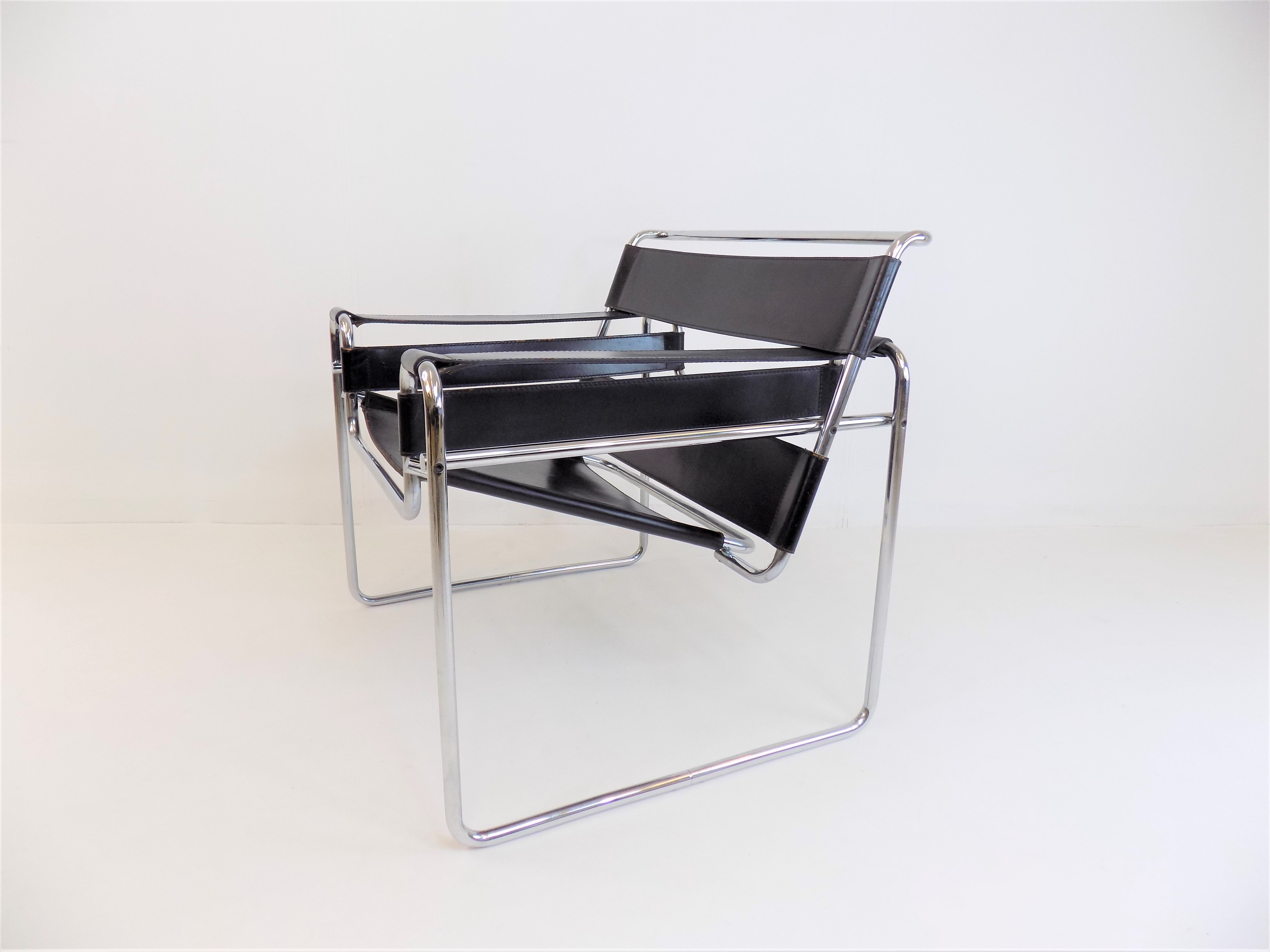 Gavina B3 Wassily chair by Marcel Breuer