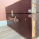 Old travel trunk