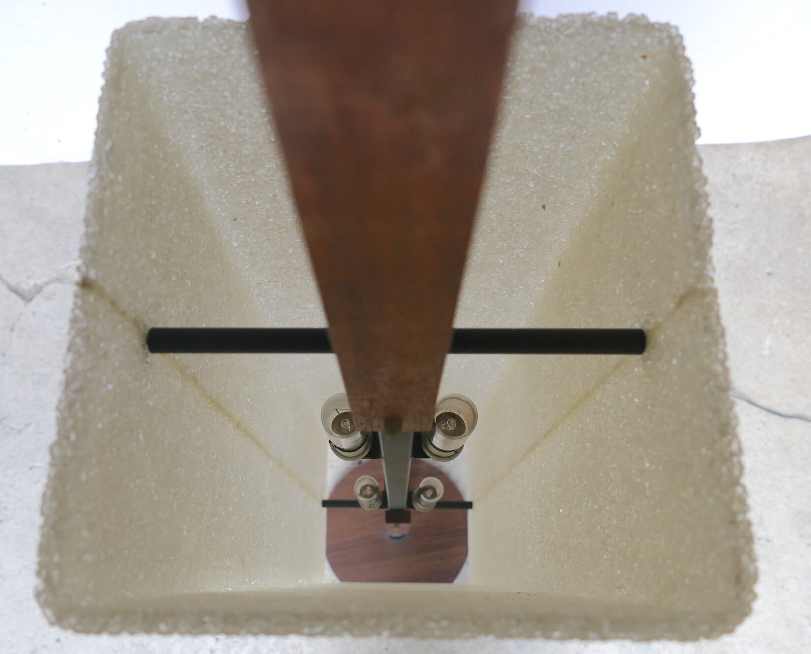 Modernist totem lamp 1950