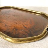 Old copper and brass top