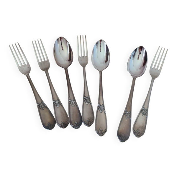 Ménagère 37 pieces metal argenté 84