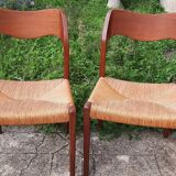 6 Scandinavian chairs