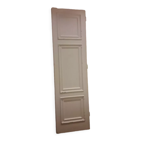 Porte de communication 69x243cm panneautée moulurée double face