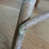 Rattan wicker plant holder