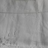 Embroidered linen old cloth
