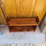 Vintage wall bookcase