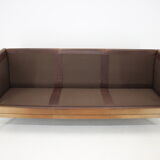 1960s Georg Thams Leather 3-Seather Sofa