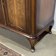 1950s English Chippendale Walnut Sideboard