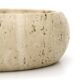 Travertine bowl or piece tray, 1970s