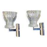 Pair of 70s wall lights