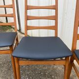 Set of 3 old scandinavian chairs, 60