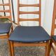 Set of 3 old scandinavian chairs, 60