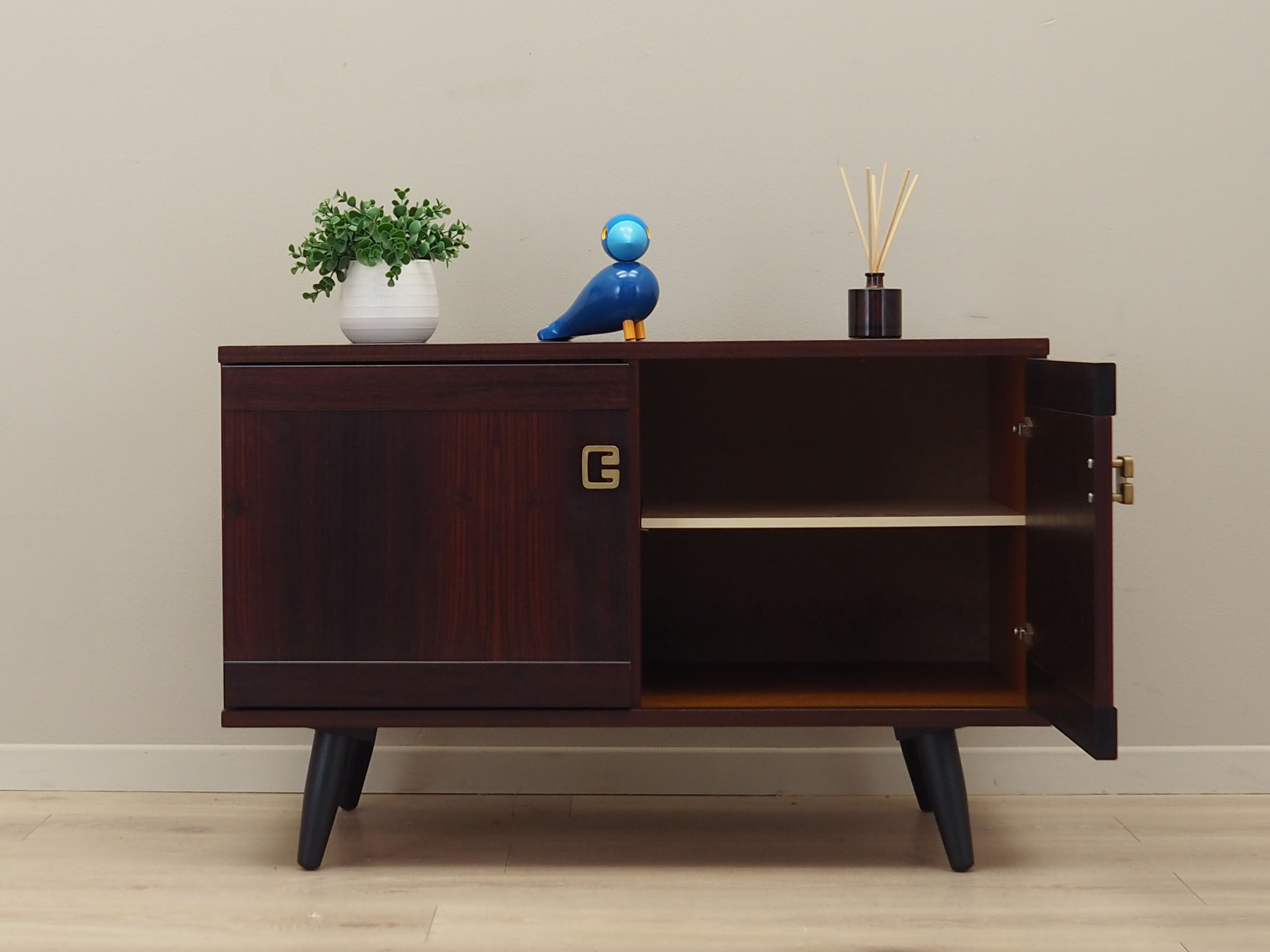 Mahogany cabinet, Danish design, 1970s, Denmark