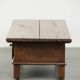 Antique 18th-century Southern European coffee table made of chestnut wood
