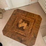 Marquetry table
