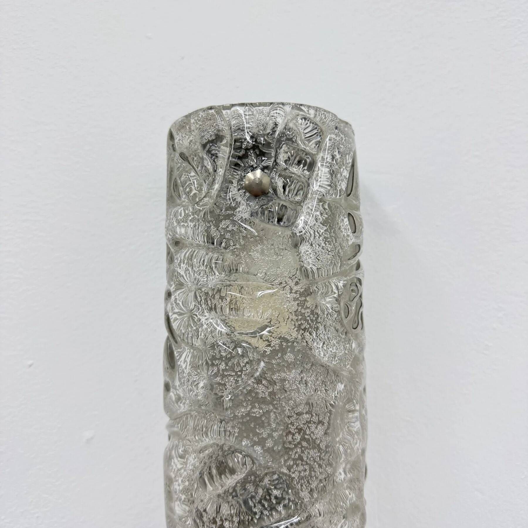 Mid-century design Murano glass wall sconce, Germany, 1970s