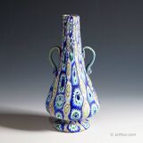 Vase Vetreria Fratelli Toso Millefiori Murrine, Murano early 20th century