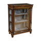 Vitrine anglaise marquetée du XIXe siècle