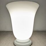 Lampe d'ambiance en opaline blanche des années 60/70
