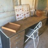Pine workshop desk