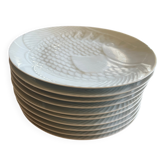 Lot of 10 Ocean plates CNP France
