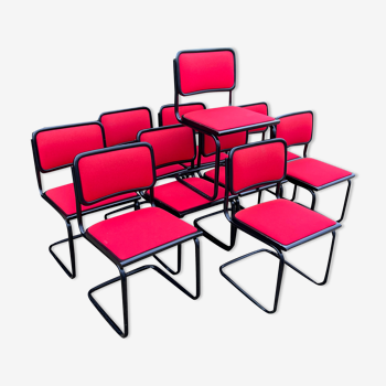 10 chairs B34 by Marcel Breuer