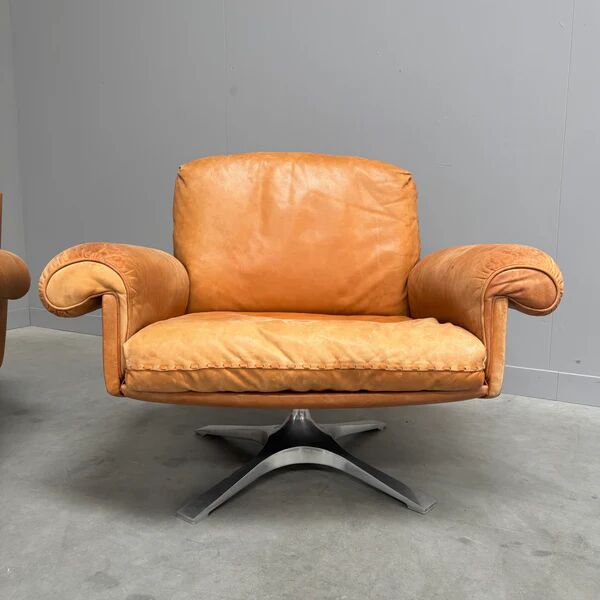 Paire de fauteuils De Sede DS31, Suisse, années 1970
