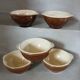 5 antique ear bowls Émile Henry