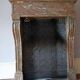 Impressive Napoleon III fireplace in Rance marble, around 1880.