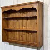 1950s English pine shelf