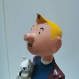 Tintin wooden characters