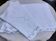 thread sheet 2 people, monogrammed J.S, in Embroidery Richelieu