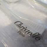 6 silver-plated soup spoons by Christofle Atlantide in blister pack