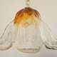 Suspension Kaiser Leuchten, verre de Murano, Allemagne, années 1970.