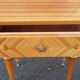 Paire de tables de nuit, vintage, années 50 / 60, marqueterie