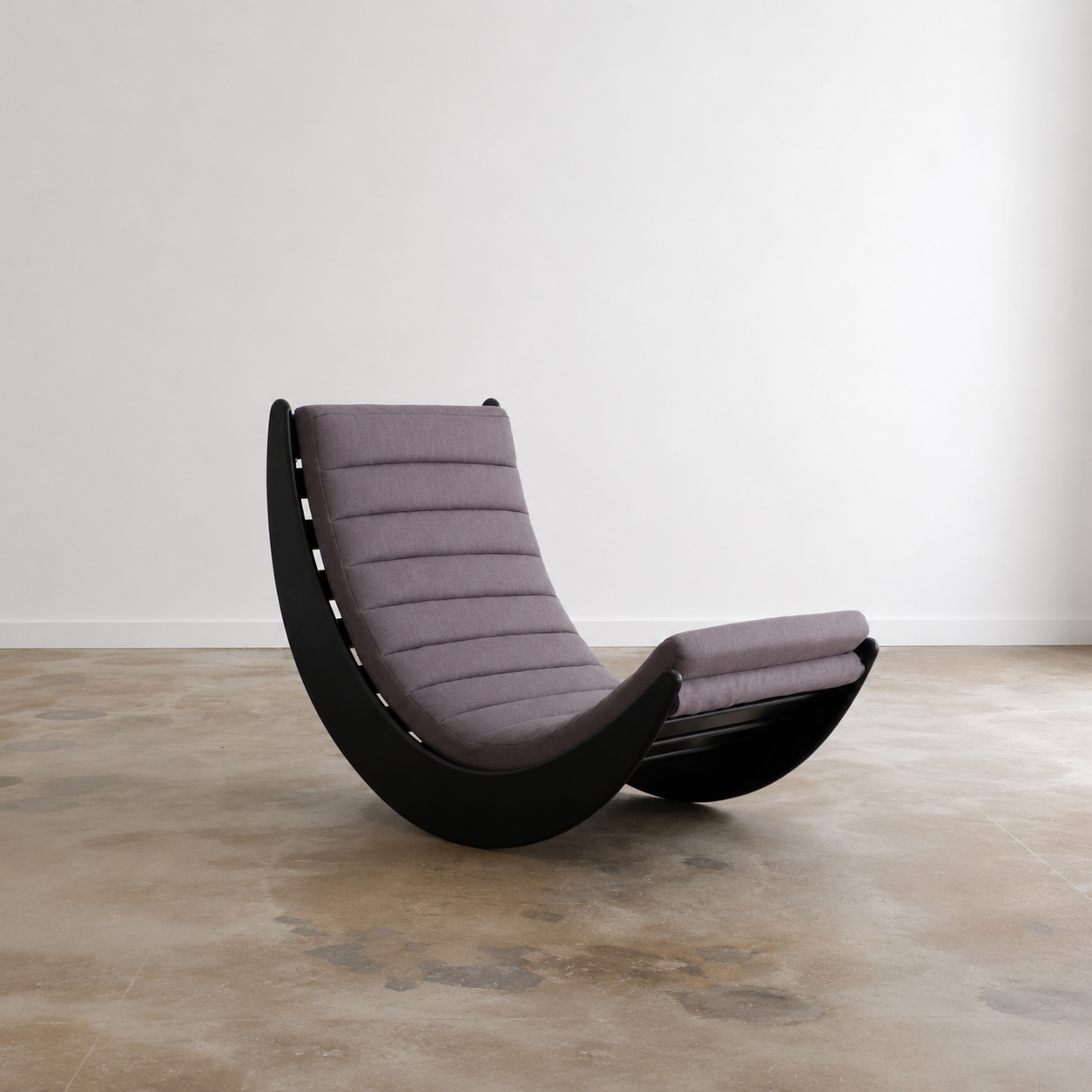 Verner Panton "Relaxer 2" rocking chair by Rosenthal reupholstered
