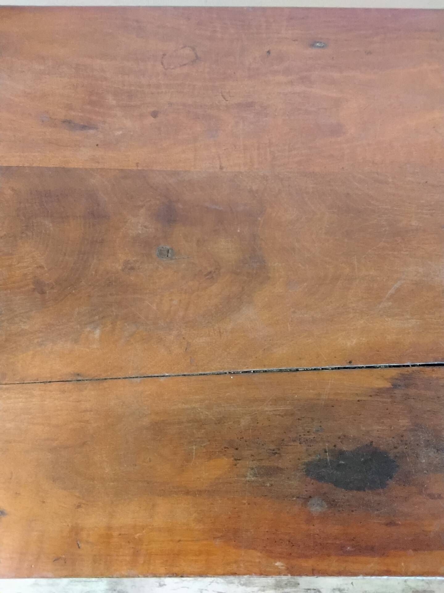 Old wooden table