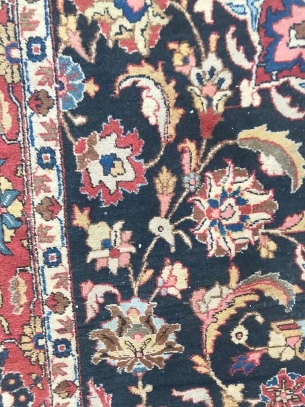 Carpet old Persian Tabriz done hand 200 X 300 cm