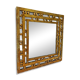 Brutalist mirror in solid bronze, 1970s