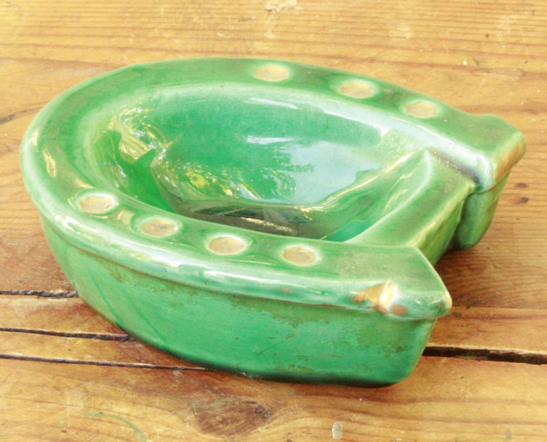 Old ceramic ashtray from Vallauris